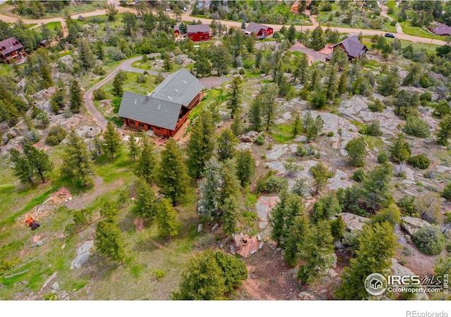 95 Choctaw Rd, Lyons, CO 80540 - aerial view of property's location