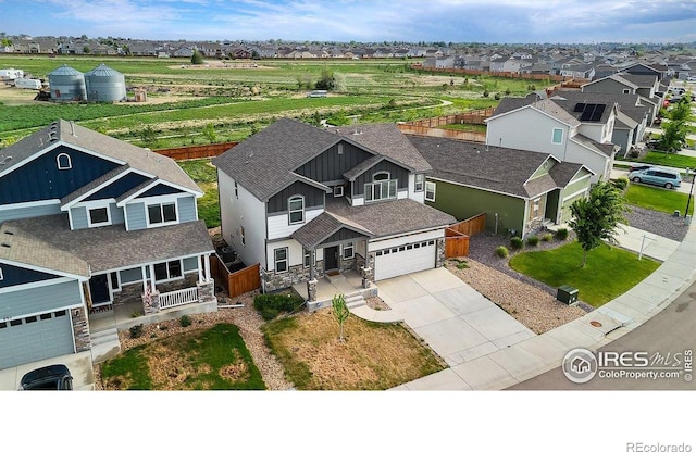 993 Ouzel Falls Rd, Severance, CO 80550 - aerial view of residential area