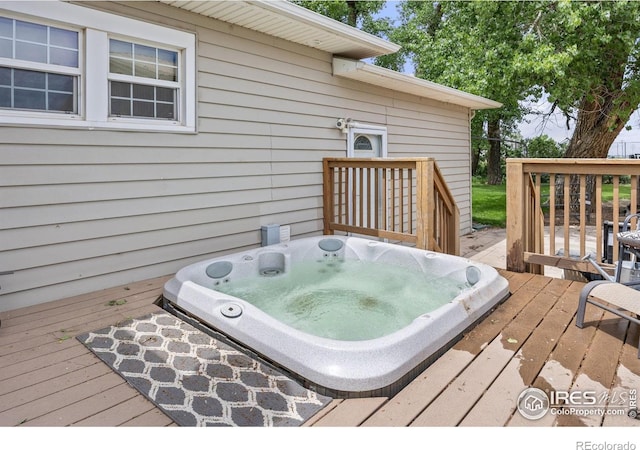 23462 County Road 55, Kersey, CO 80644 - view of wooden deck