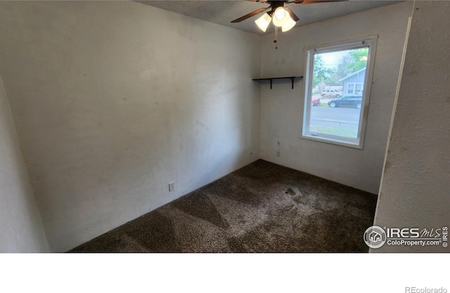305 Phelps St, Sterling, CO 80751 - empty room featuring ceiling fan and carpet floors