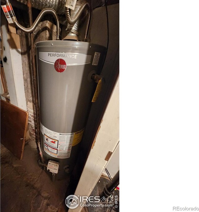 305 Phelps St, Sterling, CO 80751 - utility room with water heater