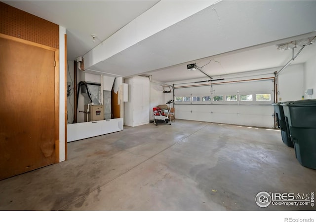 201 Howard St, Brush, CO 80723 - garage featuring heating unit