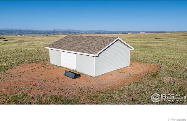 631 Linecamp Dr, Livermore, CO 80536 - view of outbuilding featuring a rural view