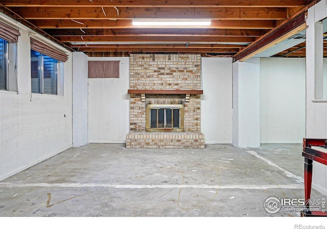 1359 Caledonia Cir, Louisville, CO 80027 - basement with a fireplace