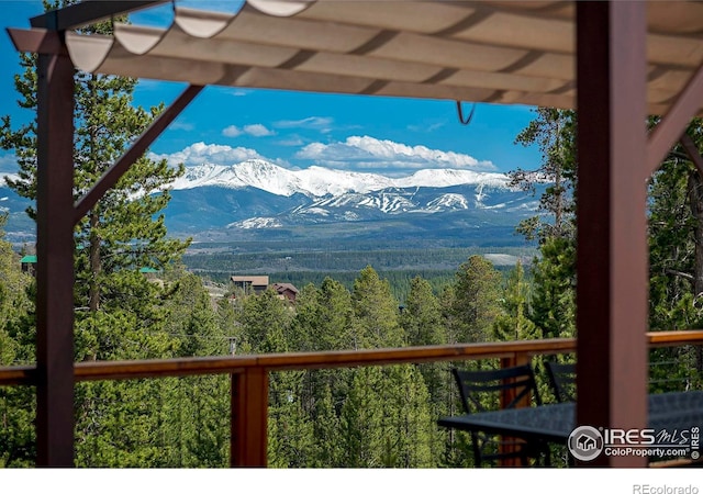 61 County Road 8501, Tabernash, CO 80478 - mountain view featuring a heavily wooded area