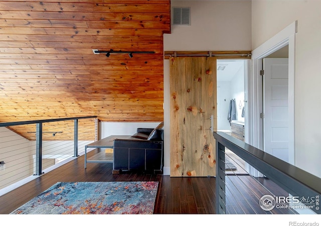 61 County Road 8501, Tabernash, CO 80478 - home office with wood-type flooring