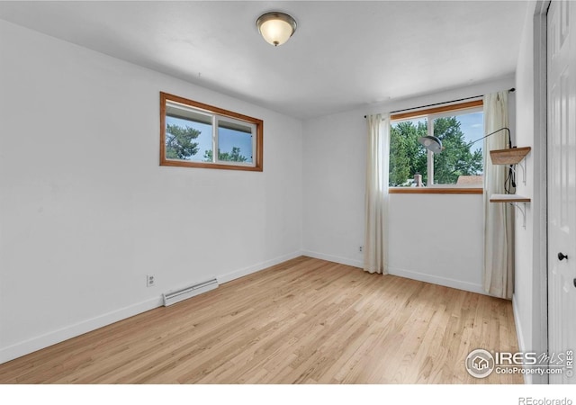 4658 Ingram Ct, Boulder, CO 80305 - spare room featuring wood finished floors and baseboards