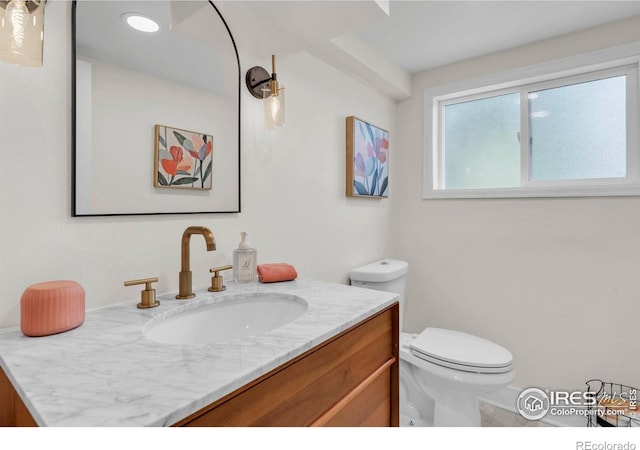 4658 Ingram Ct, Boulder, CO 80305 - bathroom featuring vanity and toilet