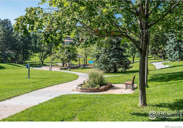 4658 Ingram Ct, Boulder, CO 80305 - surrounding community with a lawn