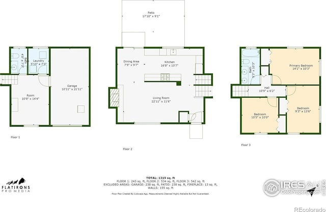4658 Ingram Ct, Boulder, CO 80305 - property floor plan