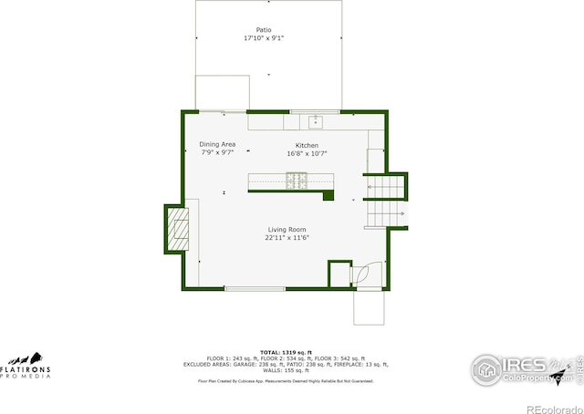 4658 Ingram Ct, Boulder, CO 80305 - floor plan / room layout