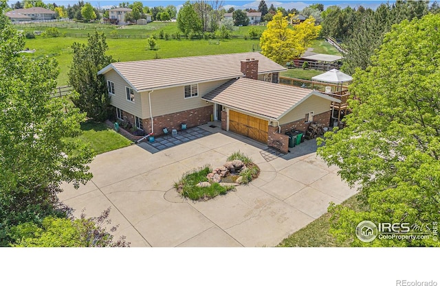 1921 Glenview Ct, Berthoud, CO 80513 - view from above of property