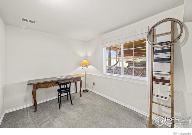 1921 Glenview Ct, Berthoud, CO 80513 - office featuring carpet flooring and baseboards
