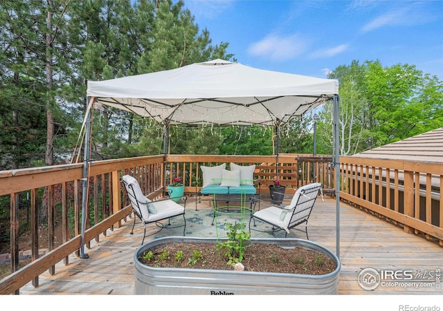 1921 Glenview Ct, Berthoud, CO 80513 - deck featuring outdoor lounge area