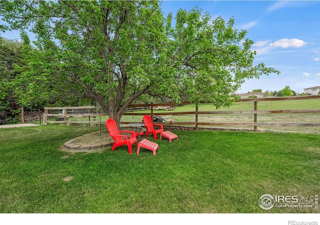 1921 Glenview Ct, Berthoud, CO 80513 - view of yard