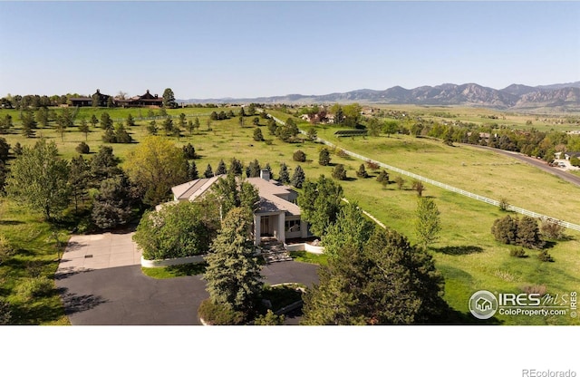 160 Ponderosa Dr, Boulder, CO 80303 - view of rural area with a mountainous background