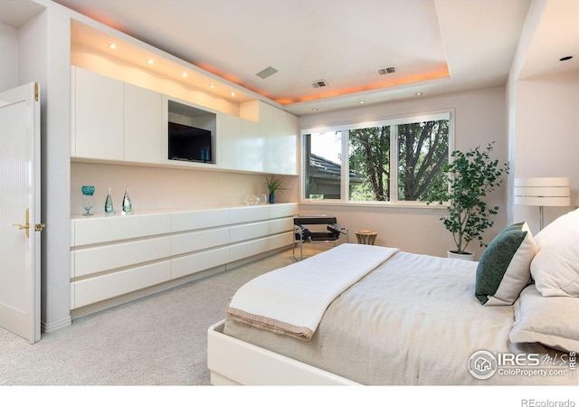 160 Ponderosa Dr, Boulder, CO 80303 - bedroom featuring light colored carpet and recessed lighting