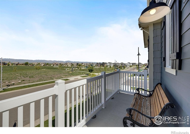 542 Highlands Cir, Erie, CO 80516 - balcony featuring a residential view