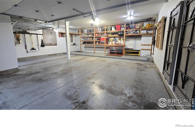 2152 45th Ave, Greeley, CO 80634 - garage featuring a workshop area