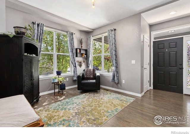 2620 Brush Creek Dr, Fort Collins, CO 80528 - entrance foyer featuring wood finished floors and baseboards