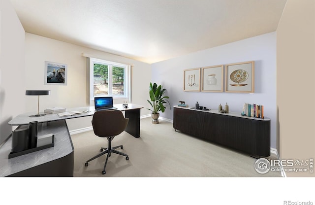 1100 Deer Trail Rd, Boulder, CO 80302 - office space with baseboards and carpet floors