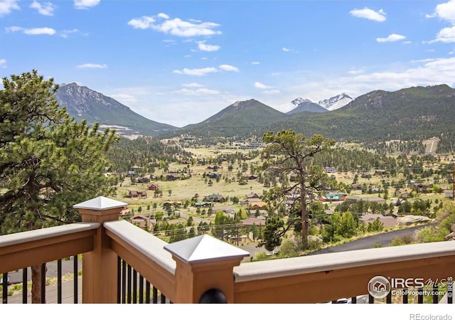 303 Curry Dr, Estes Park, CO 80517 - view of mountain background