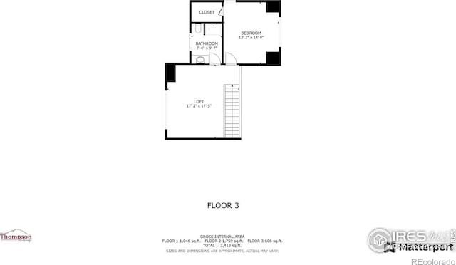 303 Curry Dr, Estes Park, CO 80517 - floor plan / room layout