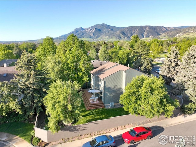 3470 16th Cir, Boulder, CO 80304 - bird's eye view of mountains