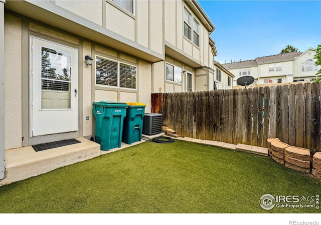 3022 W 107th Pl Unit D, Westminster, CO 80031 - view of yard with central AC