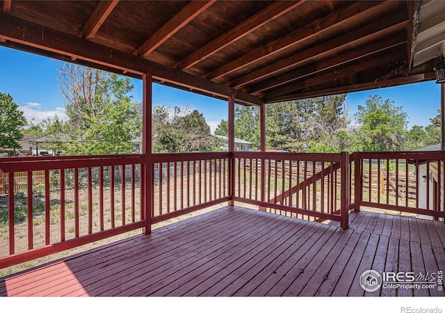 15904 E Bates Pl, Aurora, CO 80013 - view of deck