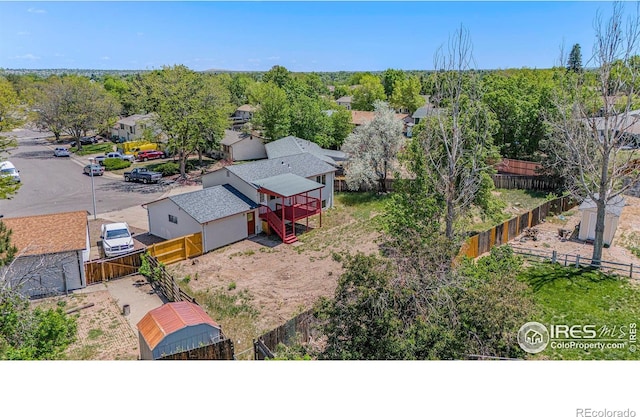 15904 E Bates Pl, Aurora, CO 80013 - aerial view of residential area