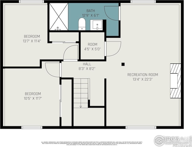 15904 E Bates Pl, Aurora, CO 80013 - home floor plan