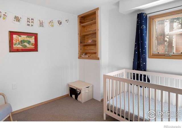398 Fred Rd, Boulder, CO 80302 - bedroom featuring carpet floors and a nursery area