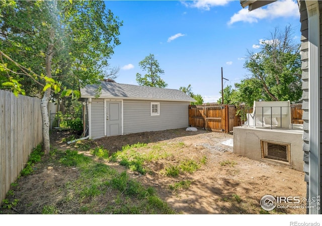 618 16th St, Greeley, CO 80631 - fenced backyard featuring an outdoor structure