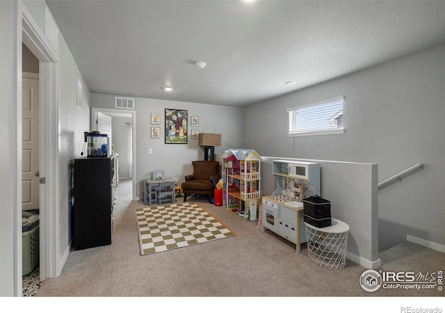 253 Molinar St, Johnstown, CO 80534 - game room with carpet floors