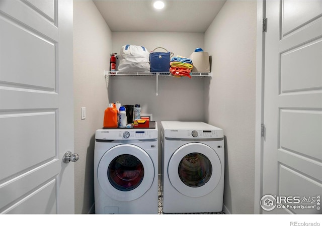 253 Molinar St, Johnstown, CO 80534 - washroom featuring separate washer and dryer