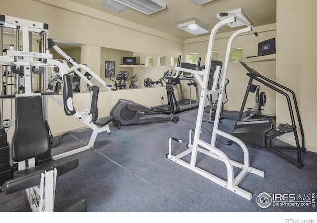 4545 Wheaton Dr Unit A-290, Fort Collins, CO 80525 - workout area featuring baseboards