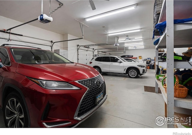 5025 Eagle Lake Dr, Fort Collins, CO 80524 - garage with a garage door opener