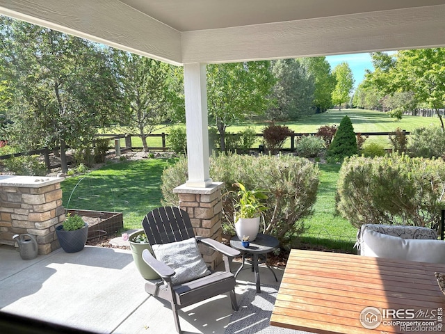 6523 Spanish Bay Dr, Windsor, CO 80550 - view of patio / terrace