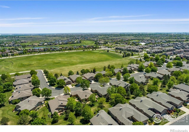 6535 Half Moon Bay Dr, Windsor, CO 80550 - aerial view of residential area featuring a golf course