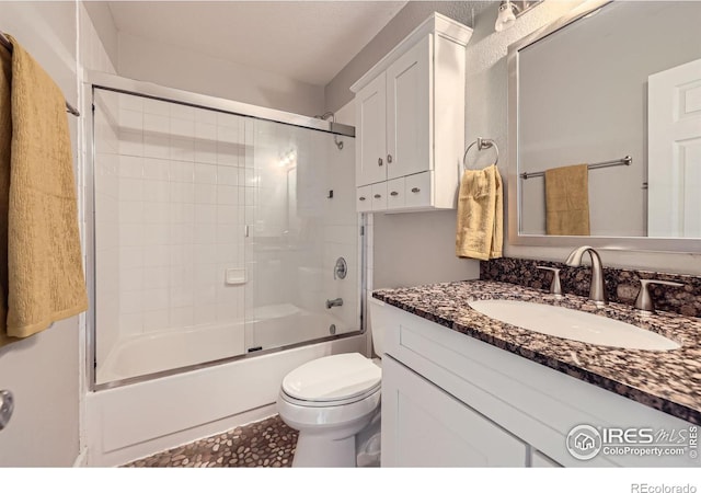 855 W Moorhead Cir Unit C, Boulder, CO 80305 - bathroom with vanity, toilet, and enclosed tub / shower combo