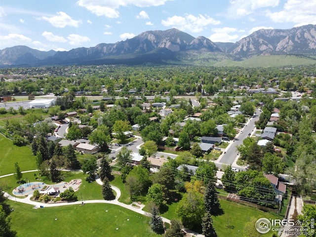 855 W Moorhead Cir Unit C, Boulder, CO 80305 - drone / aerial view of mountains