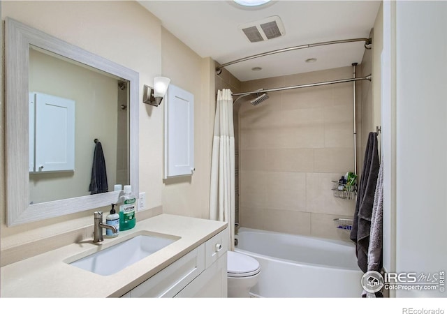 2938 Kalmia Ave Unit 26, Boulder, CO 80301 - full bathroom with vanity, toilet, and shower / bath combination with curtain
