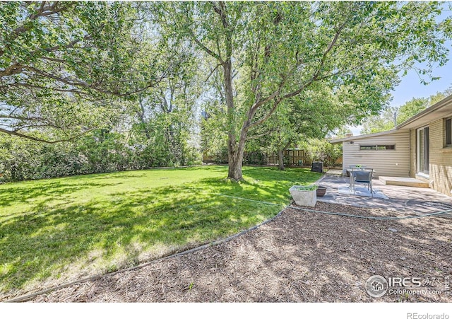 630 S 45th St, Boulder, CO 80305 - view of yard with a patio area