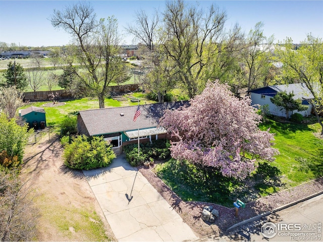 1542 Kilkenny St, Boulder, CO 80303 - view from above of property