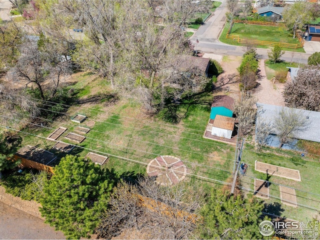 1542 Kilkenny St, Boulder, CO 80303 - drone / aerial view of a pool