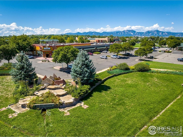 1542 Kilkenny St, Boulder, CO 80303 - drone / aerial view of a mountain backdrop