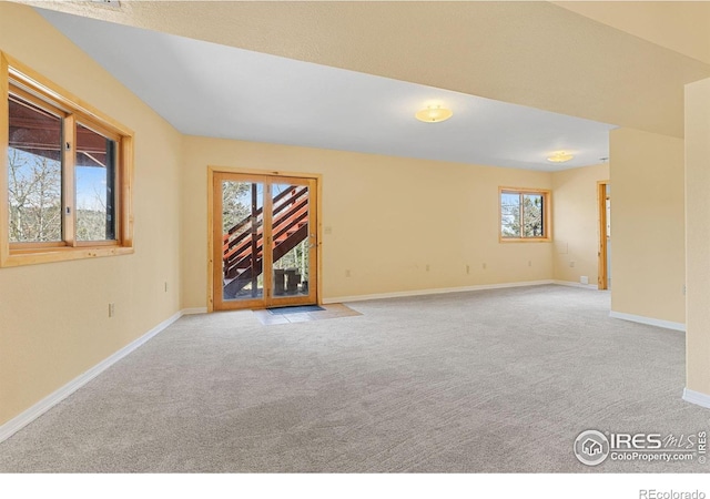 880 Hummer Dr, Nederland, CO 80466 - carpeted spare room featuring baseboards