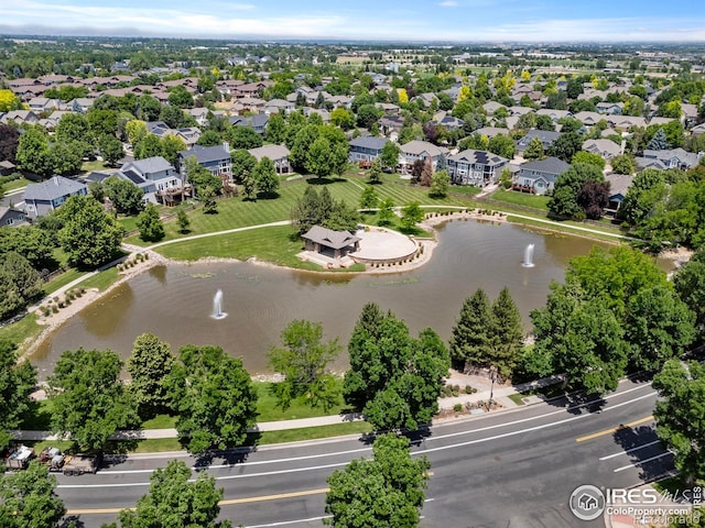 5751 Round Rock Ct, Fort Collins, CO 80528 - bird's eye view of a large body of water
