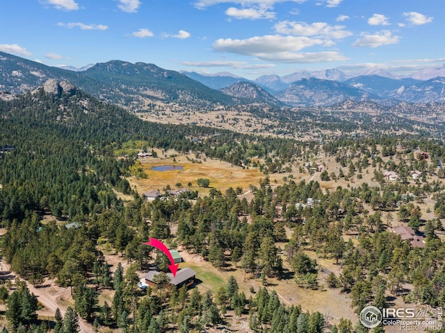 3807 Dollar Lake Dr, Estes Park, CO 80517 - view of mountain backdrop